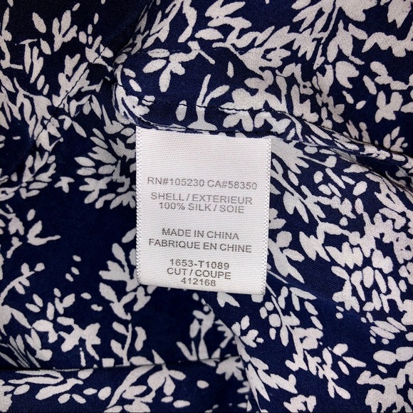 Joie Suela print silk blouse - Picture 5 of 6